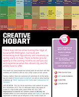 Creative Hobart e-news - Spring 2018 edition