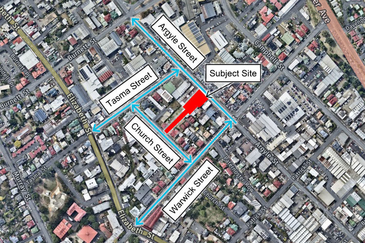 Location plan of proposed development