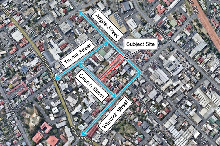 Location plan of proposed development