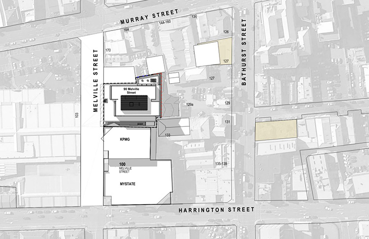 Location plan of proposed development