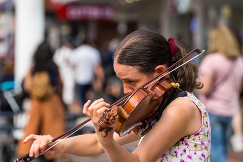 Busking and street performance