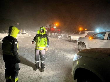 kunanyi / Mt Wellington rescue by City of Hobart staff